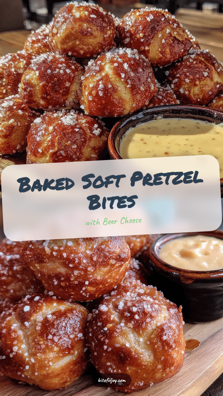 pretzel bites with beer cheese dip recipe