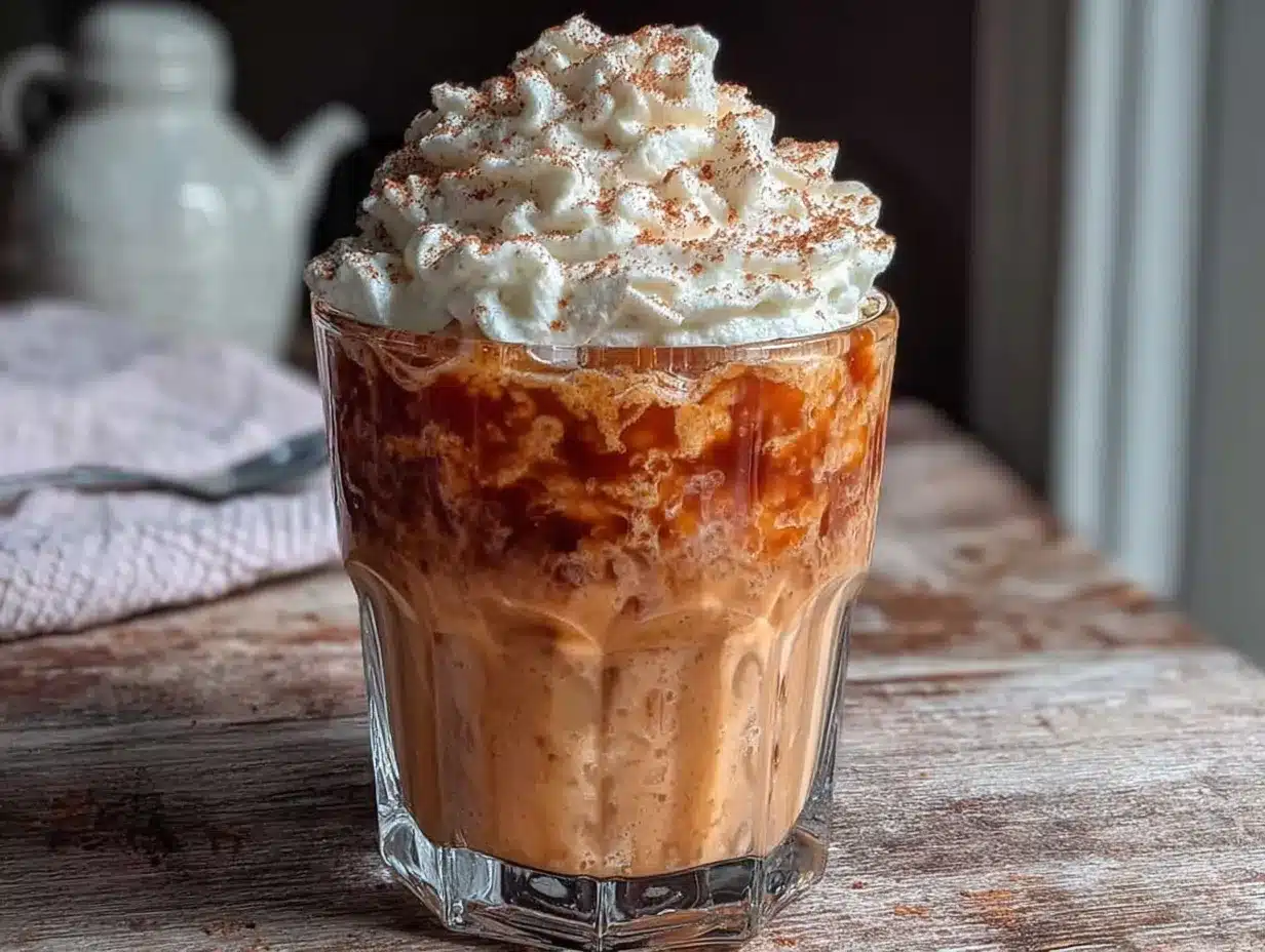 pumpkin cream cold foam recipe preparation steps
