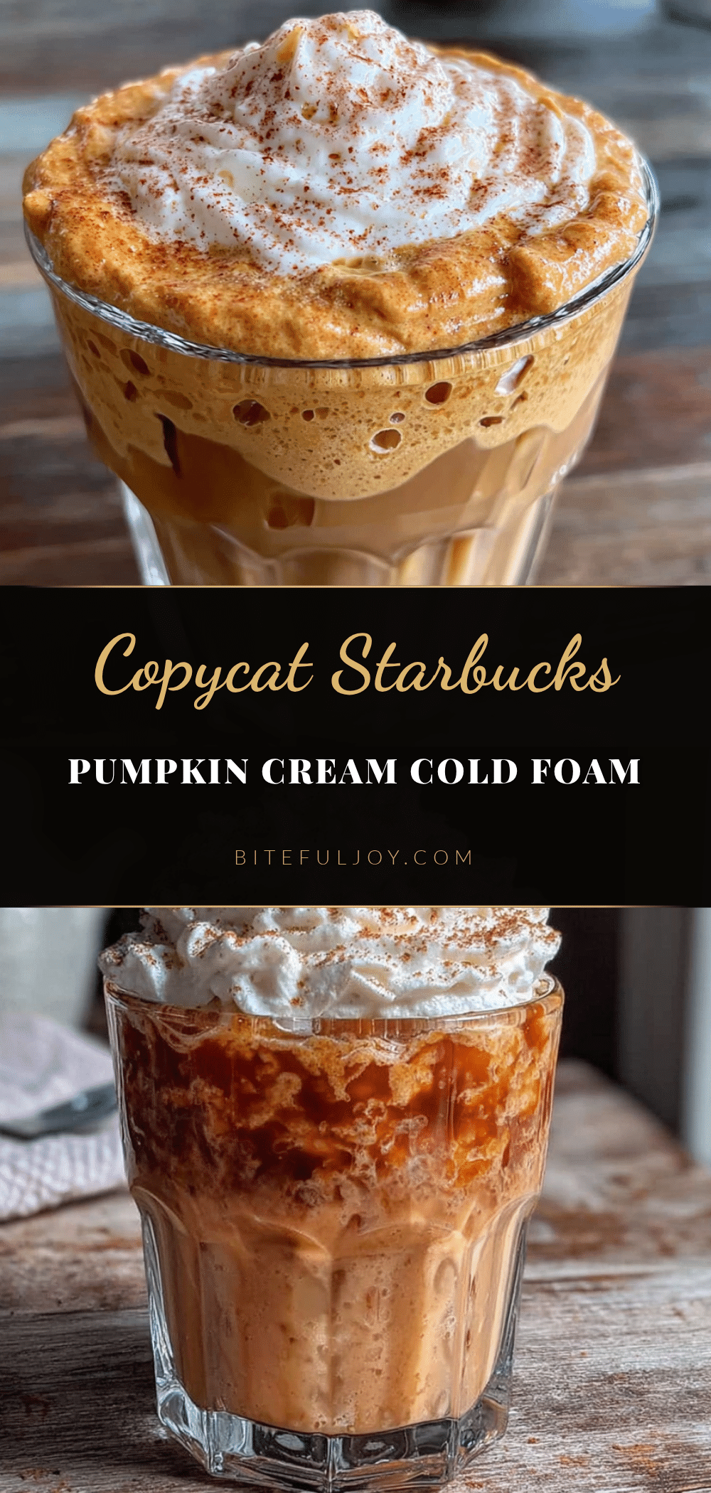 pumpkin cream cold foam recipe recipe